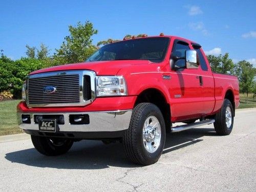 F-250 superduty lariat extcab 4x4 diesel 1 owner well equiped immaculate!