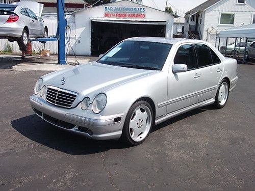 Mercedes benz e55 amg 2000