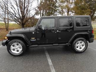 2013 jeep wrangler unlimited 4dr 4wd 4x4 sahara new convertible
