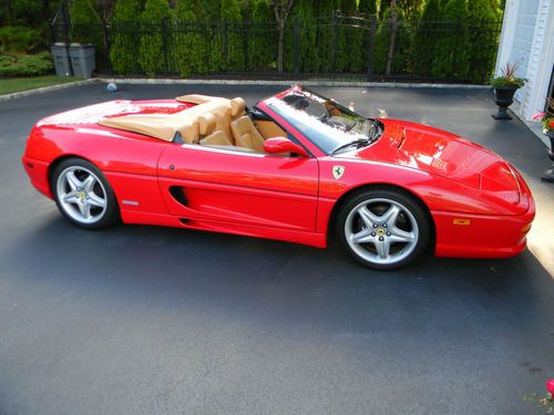 1998 ferrari 355 f1 spider annual service just completed