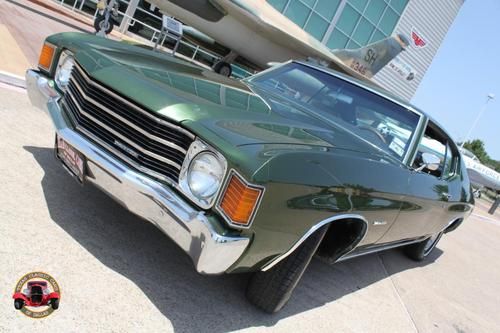1972 chevrolet chevelle malibu / one family owned