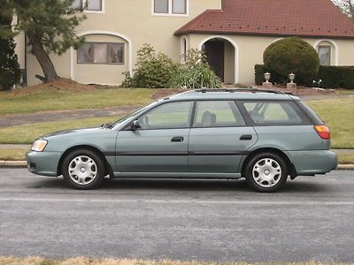 2000 subaru legacy l wagon awd 1 owner non smoker only 84k mile clean no reserve