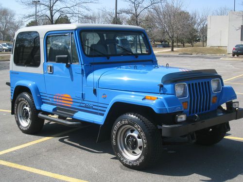 1990 jeep wrangler islander 23k original miles original