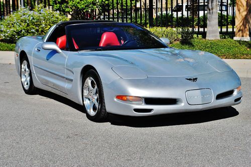 Loaded sport package 2 owner 2002 chevrolet corvette amazing colors no reserve