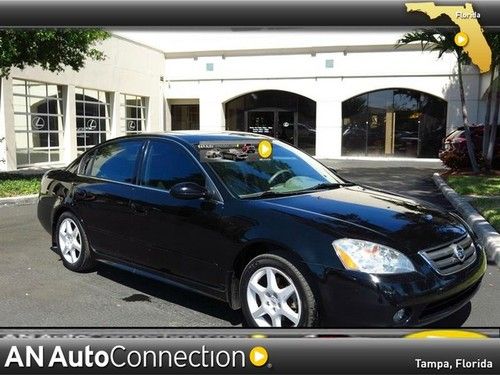 Nissan altima se with leather &amp; sunroof v6 clean carfax
