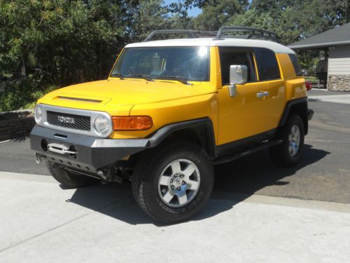 2007 toyota fj cruiser trd special edition sport utility 4-door 4wd 4 dr lifted