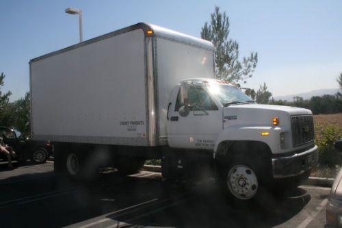 1996 chevrolet kodiak c60 dry box delivery truck diesel