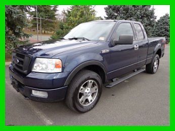 2004 ford f-150 ext cab 4x4 fx4 pickup v-8 auto runs great no reserve auction