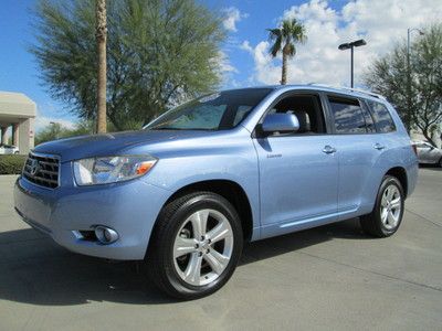 2008 4x4 4wd blue v6 automatic leather navigation sunroof miles:63k 3rd row suv
