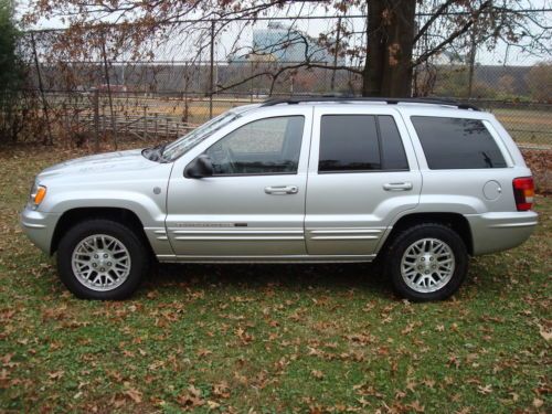 2004 jeep grand cherokee limited 4.7l v8 4wd sunroof leather alloy wheels