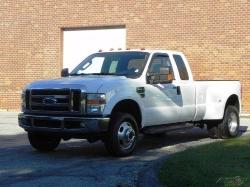 Clean car fax 2008 08 f350 6.4 diesel s/c drw 4x4 8 foot bed dually long bed