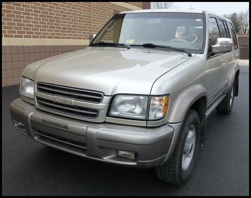 2000 isuzu trooper limited leather low miles drives well must see no reserve