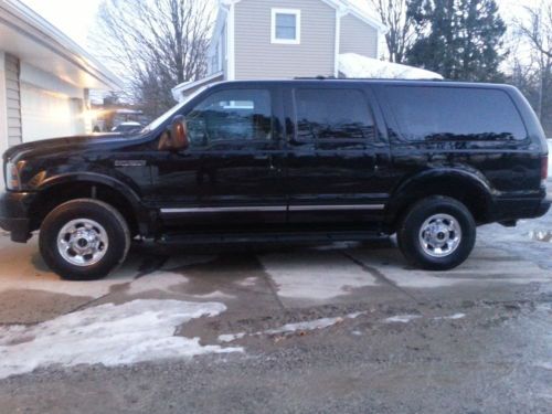 2003 ford excursion 4x4 limited loaded leather texas car no rust