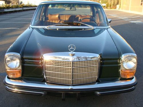 1971 mercedes-benz 250 sedan 65k miles exceptionally well maintained