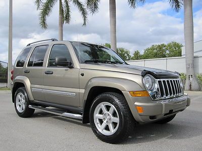 Florida extra low 56k liberty limited 4x4 4wd heated seats super nice!!!