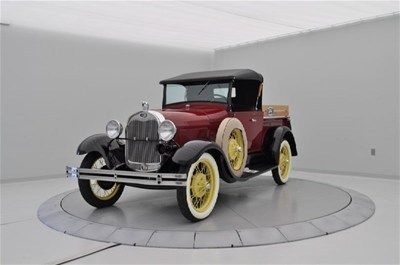 1929 model a w/lebaron-bonney interior mulberry maroon