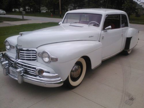 **1947 lincoln continental club coupe v12**