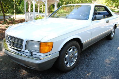 1986 mercedes benz 560 sec coupe with 114,528 miles - all original - muscle car