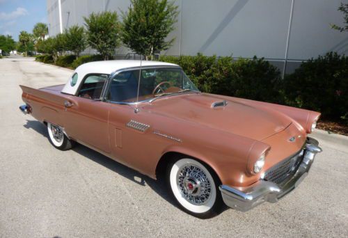 1957 thunderbird - nice driver - loaded with options! - $28,900