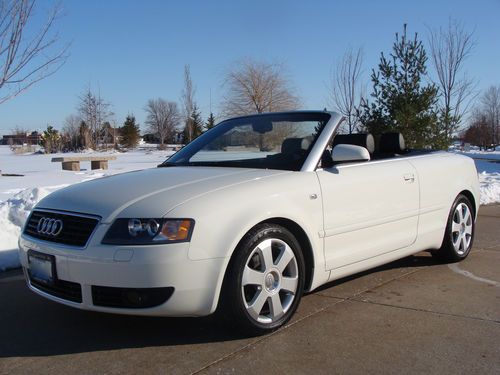 2006 audi a4 1.8t cabriolet 38k miles - like new