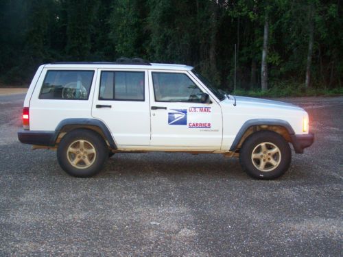 2000 jeep cherokee factory right hand drive (rhd) postal