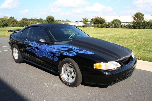 1995 mustang gt -turbo charged 1400hp race car - over $130,000 invested !!