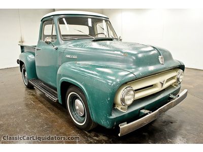 1953 ford f100 pickup 6 cylinder 3 speed check it out