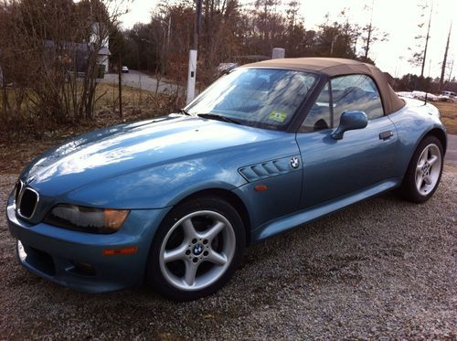 1997 bmw z3 convertible, only 15,000 miles, 2.8, stick shift