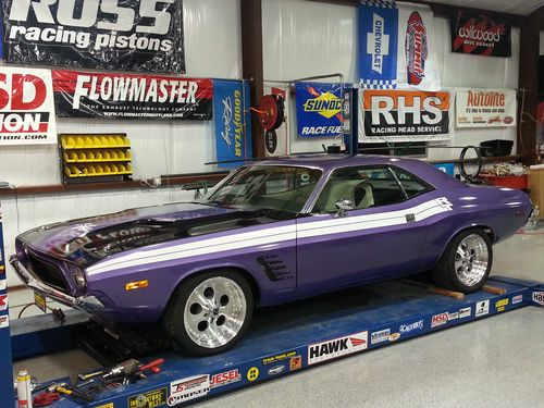 1973 dodge challenger plum crazy 4 speed 2 sets of wheels and tires all new