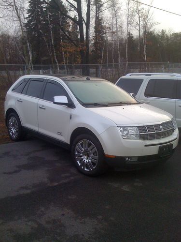 No reserve 2009 lincoln mkx awd 3.5l loaded flood damage rebuildable salvage
