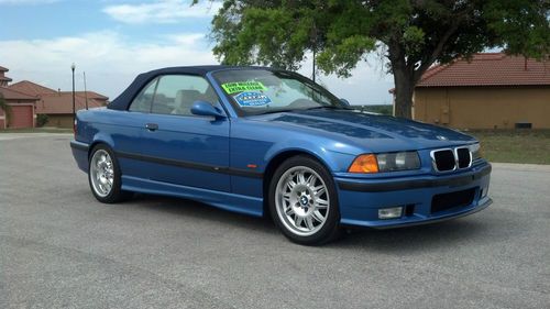 1998 bmw m3 base convertible 2-door 3.2l clean carfax only 57k miles