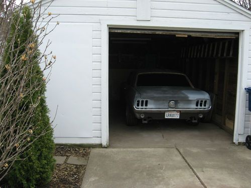 '67 mustang 302 coupe project car
