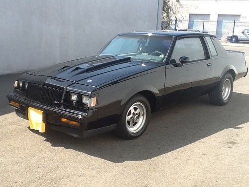 1987 buick regal grand national  t type with moon roof