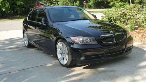 2006 bmw 330i with sport and premium package, black