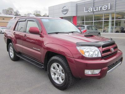 2005 toyota 4runner sr5 sport low miles clean carfax great features must see