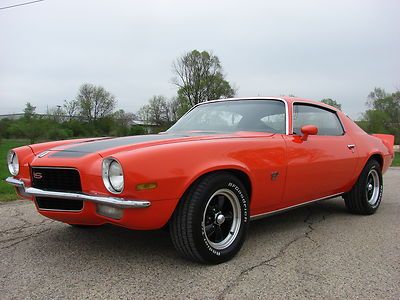 1970 chevrolet camaro ss 4-speed~freshly restored~show or drive anywhere~nice!!!