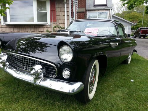 Convertible 3 speed t bird frame off restoration done by ford dealer w/ receipts