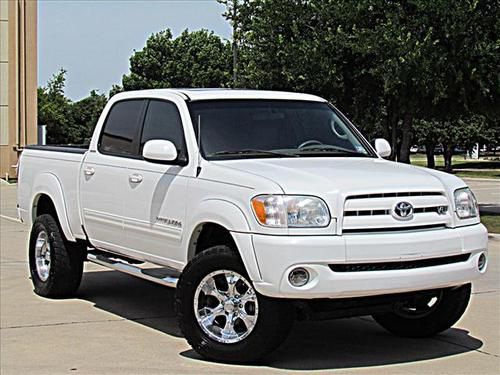 2006 toyota tundra double cab limited  pickup truck 4-door 4wd white