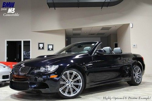 2008 bmw m3 convertible 6speed msrp $77,935+ loaded perfect just serviced navi!