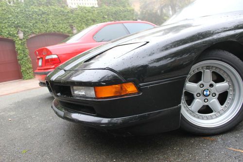1991 bmw 850i 850ci base coupe 2-door 5.0l with ac schnitzer staggered deep dish