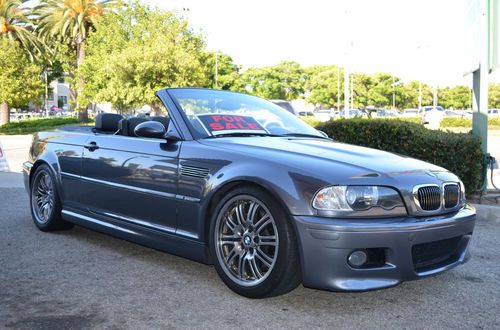 2002 bmw m3 smg convertible, 3.2l rare color superb condition.  price lowered