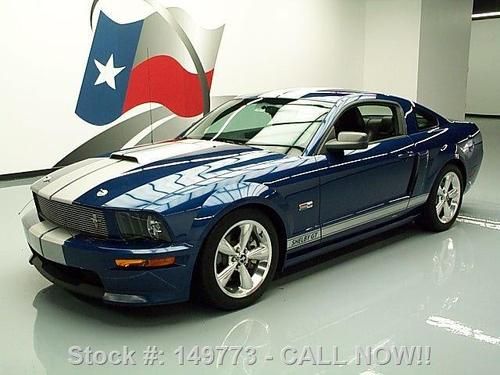 2008 ford mustang shelby gt premium 5-spd leather 25k! texas direct auto