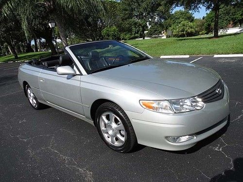 Very nice 2002 solara sle v6 - well maintained one owner florida car