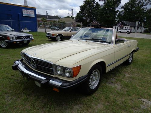 1984 mercedes benz 380 sl very nice car and reasonably priced to sell