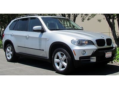 2008 bmw x5 premium/navigation/dvd/third row clean pre-owned excellent condition