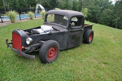 Rat rod truck, 38 ford with 350 chevy engine