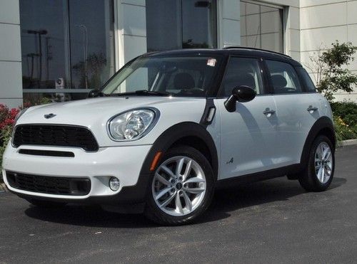 2012 countryman all 4 all-wheel drive heated seats steptronic one owner alloys