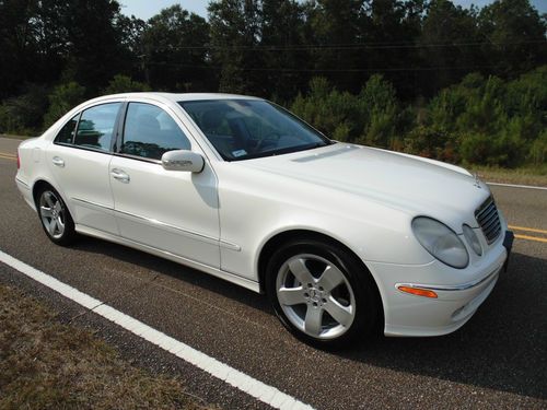 2005 mercedes benz e-500 sedan high miles absolute w/no reserve in mississippi