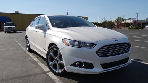 2013 ford fusion hybrid se 47 mpg, navigation, leather, low miles