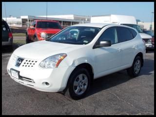 09 nissan rogue s auto traction side airbags power pack aux port priced to sell